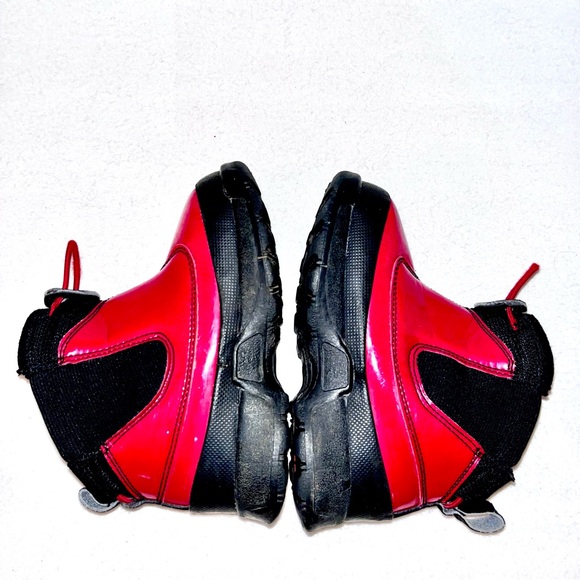 Nike Jordan red patent leather toddler rain boots size 9C - Picture 5 of 9